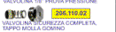 valvola di sicurezza per estintore a polvere